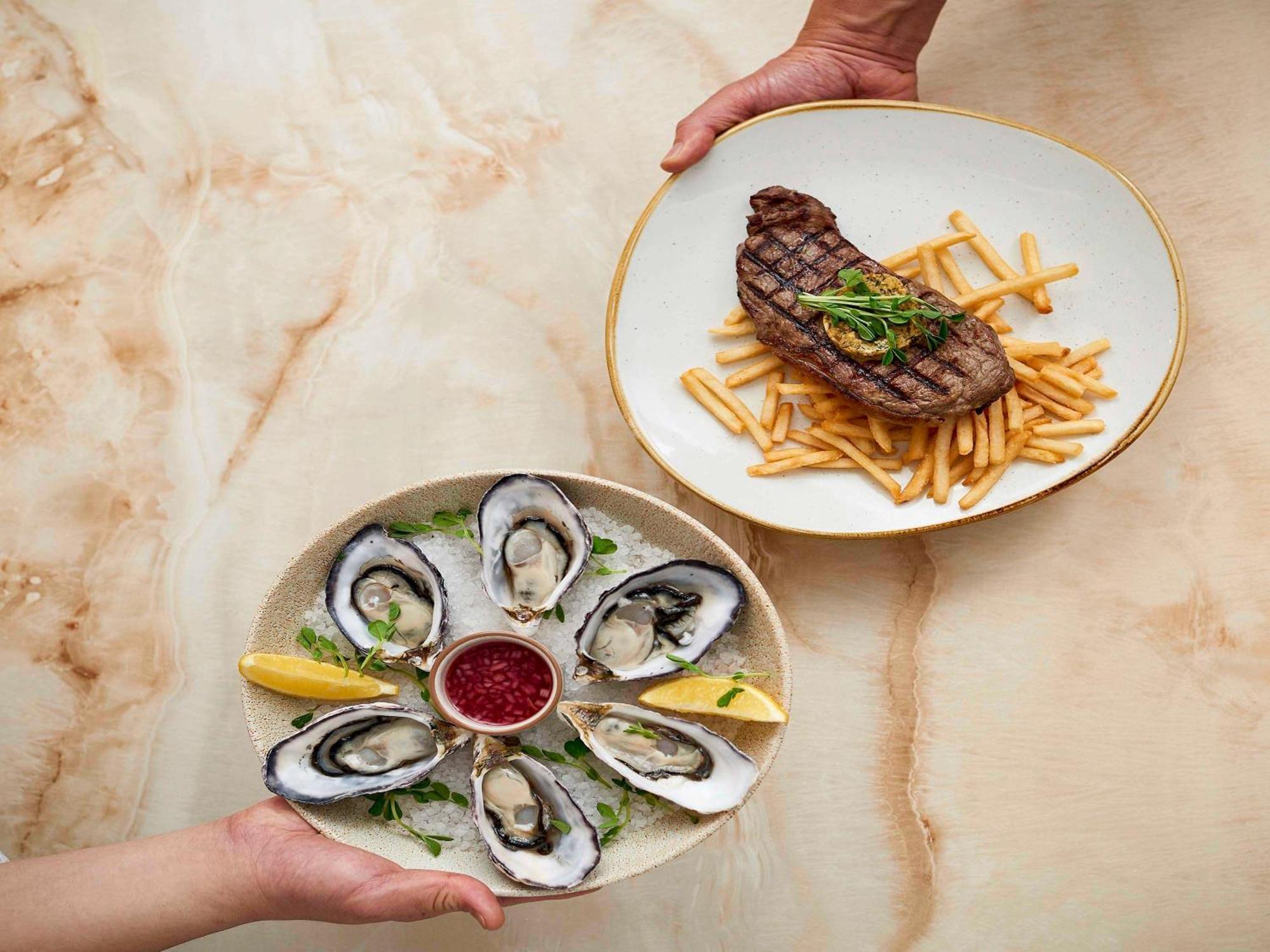 The Sebel Quay West Suites Сидни Екстериор снимка Oysters and steak