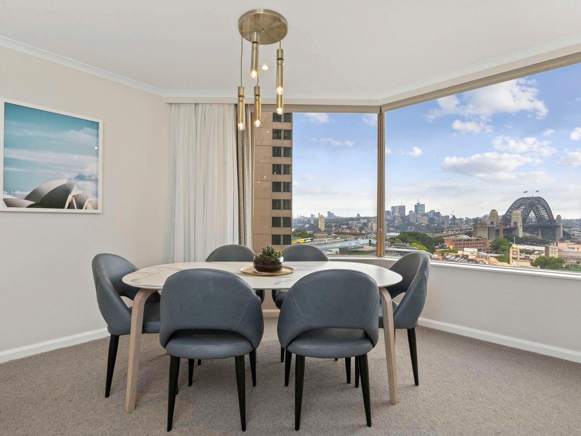 The Sebel Quay West Suites Сидни Екстериор снимка Dining room